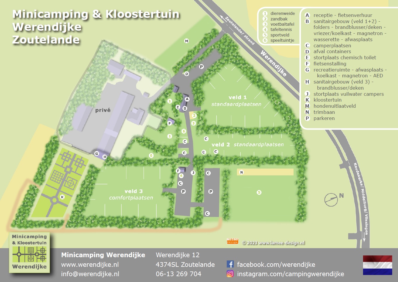 Camping Werendijke Zeeland - Flessingue visuel 15/230